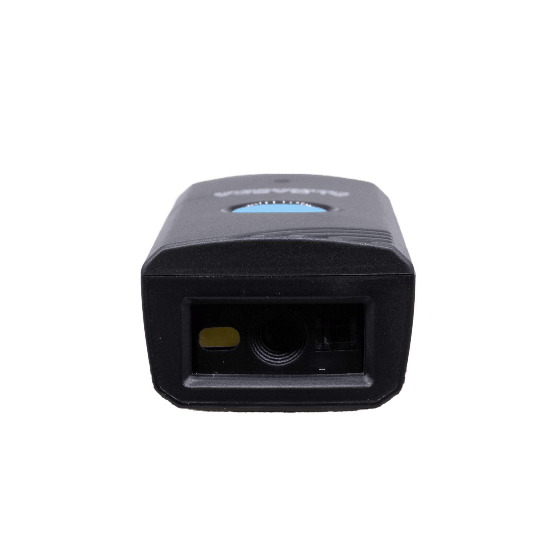 Albasca KD70 Mini-Barcodescanner – kompakte Front mit Scanoptik, geeignet für mobile Anwendungen und Inventur