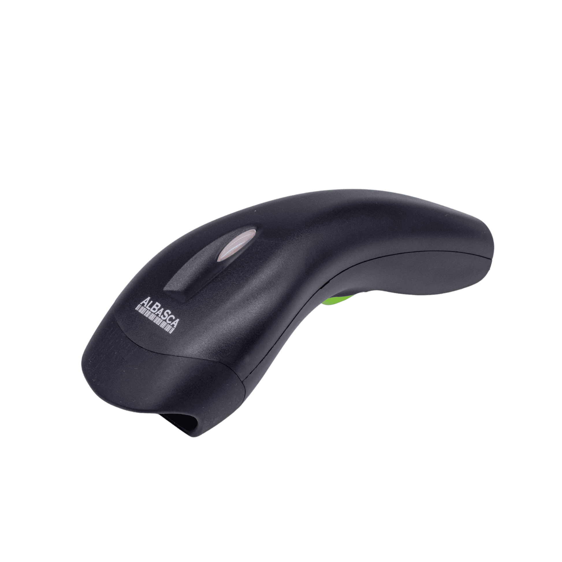 Albasca MK-5120ZB – kompakter Funkscanner mit ergonomischem Gehäuse, liegend in Seitenansicht
